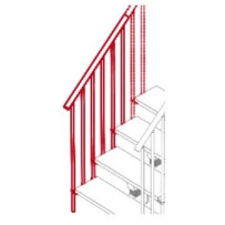 Ringhiera esterna (TECH - TIMBER)