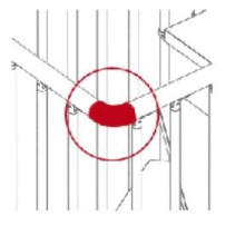 Raccorderia corrimano in legno (UNIVERSAL MAXI)