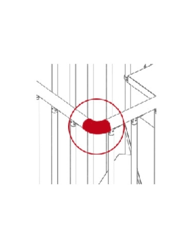 Raccorderia corrimano in legno (UNIVERSAL MAXI)