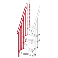 Kit ringhiera esterna (MINI)