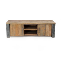 Porta tv con piedi in metallo - eSAEM.it