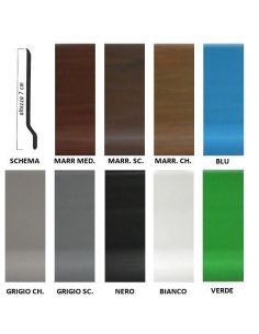 Vendita online profilo zoccolino semiflessibile, battiscopa in PVC - ai prezzi più bassi d'Italia! - eSAEM.it