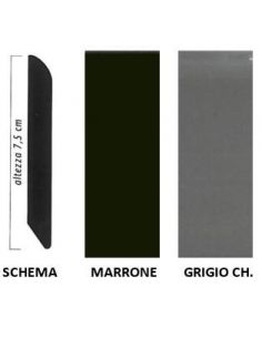 Vendita online profilo zoccolino Lux, battiscopa in PVC - ai prezzi più bassi d'Italia! - eSAEM.it