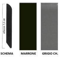 Vendita online profilo zoccolino Lux, battiscopa in PVC - ai prezzi più bassi d'Italia! - eSAEM.it