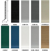 Vendita online profilo zoccolino Vinaflex, battiscopa in PVC - ai prezzi più bassi d'Italia! - eSAEM.it