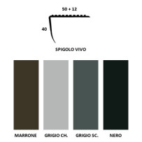 Vendita online profilo paragradino con spigolo vivo in PVC - ai prezzi più bassi d'Italia! - eSAEM.it