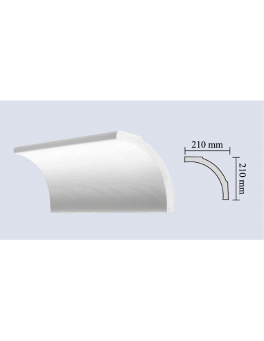 Cornice in polistirolo estruso B210