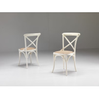 Sedia Cross Bianco Antico - eSAEM.it