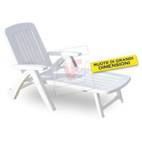 LETTINO CON RUOTE ATLANTIDE FRATELLI VITALE