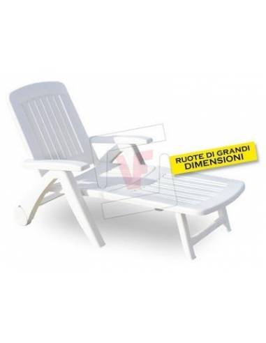 LETTINO CON RUOTE ATLANTIDE FRATELLI VITALE