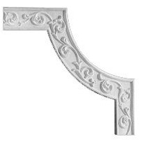 ANGOLO PICCOLO GESSO BIANCO AP 5032