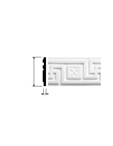 CORNICE GESSO BIANCA (CF.9 MT) C 05022