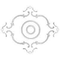 FREGIO GESSO BIANCO (CF.10 PZ) F 314 KIT