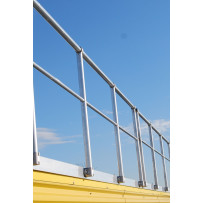 ALUSAFE - Parapetto di sicurezza in alluminio
