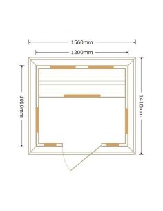 BELEN (sauna infrarossi da esterno per 2 persone)