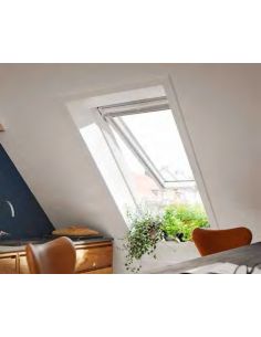 VELUX GPU - Finestra vasistas/bilico manuale in legno e poliuretano bianco - eSAEM.it