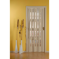 Porta a soffietto in PVC - Pastello e vetri Niagara - eSAEM.it