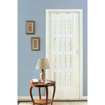 Porta a soffietto in PVC - Pastello e verti Molati - eSAEM.it