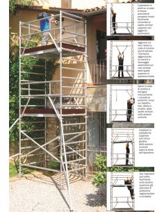 Ponteggio ALUPONT F135 AUTOMONTANTE - eSAEM.it