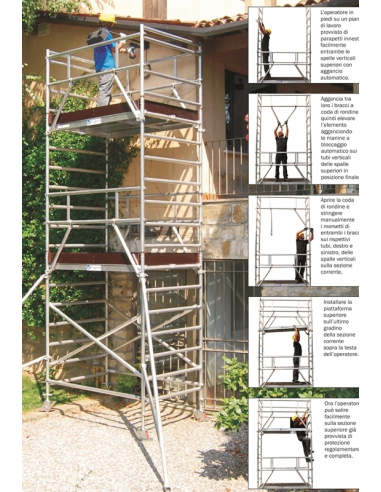 Ponteggio ALUPONT F135 AUTOMONTANTE - eSAEM.it